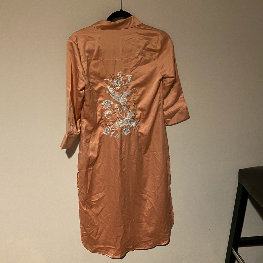 ASOS Satin Kimono Robe - Picture 2 of 3